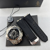ساعت مچی مردانه هابلوت کهکشانی (هوبلو ) ( های کپی )Hublot Big Bang Sang Bleu II