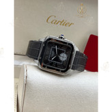 ساعت مچی مردانه کارتیه سانتوس دوال تایم (کارتیر) ( های کپی ) ( CARTIER DUAL TIME)