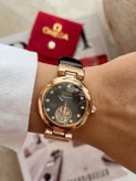 ساعت مچی زنانه امگا لیدی ماتیک (های کپی ) Omega De Ville Ladymatic Open Heart