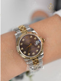 ساعت مچی زنانه رولکس دیجاست اتوماتیک (YZ ) ( های کپی ) ROLEX DATEJUST