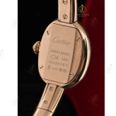 ساعت مچی زنانه کارتیه مدل النگویی ( های کپی ) Cartier Baignoire