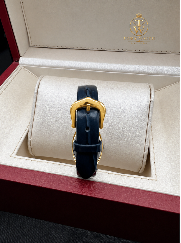 ساعت مچی زنانه کارتیه بیضی بنیور (کارتیر) ( های کپی ) ( CARTIER Baignoire)